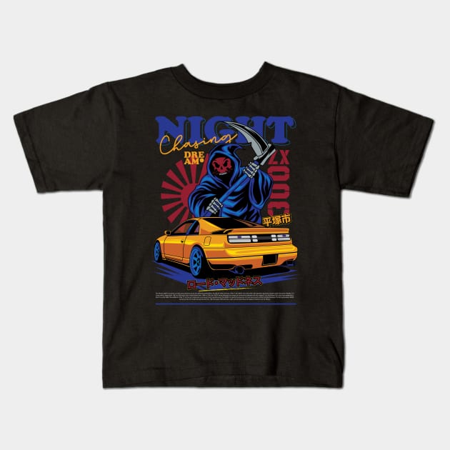 Reapers X 300zx Kids T-Shirt by cungtudaeast